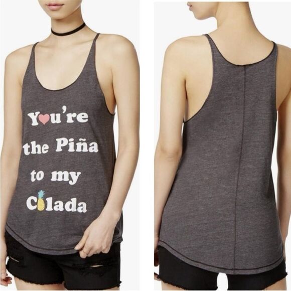 Junk Food You're The Pina to My Colada
Graphic Slub Tank Top Size Medium - Picture 1 of 8